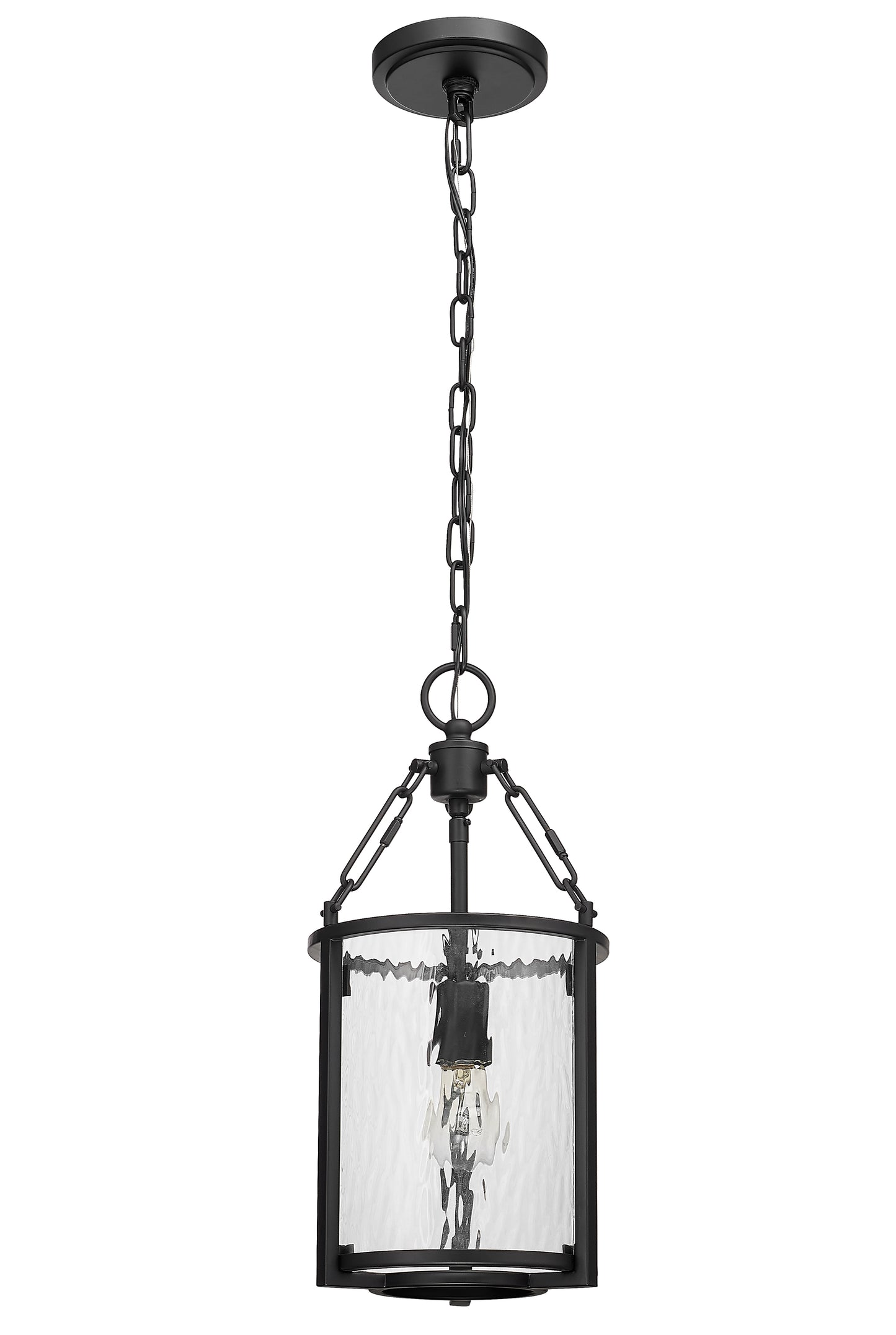 346P8-MB - Barrington 1 Light 8" Pendant - Matte Black