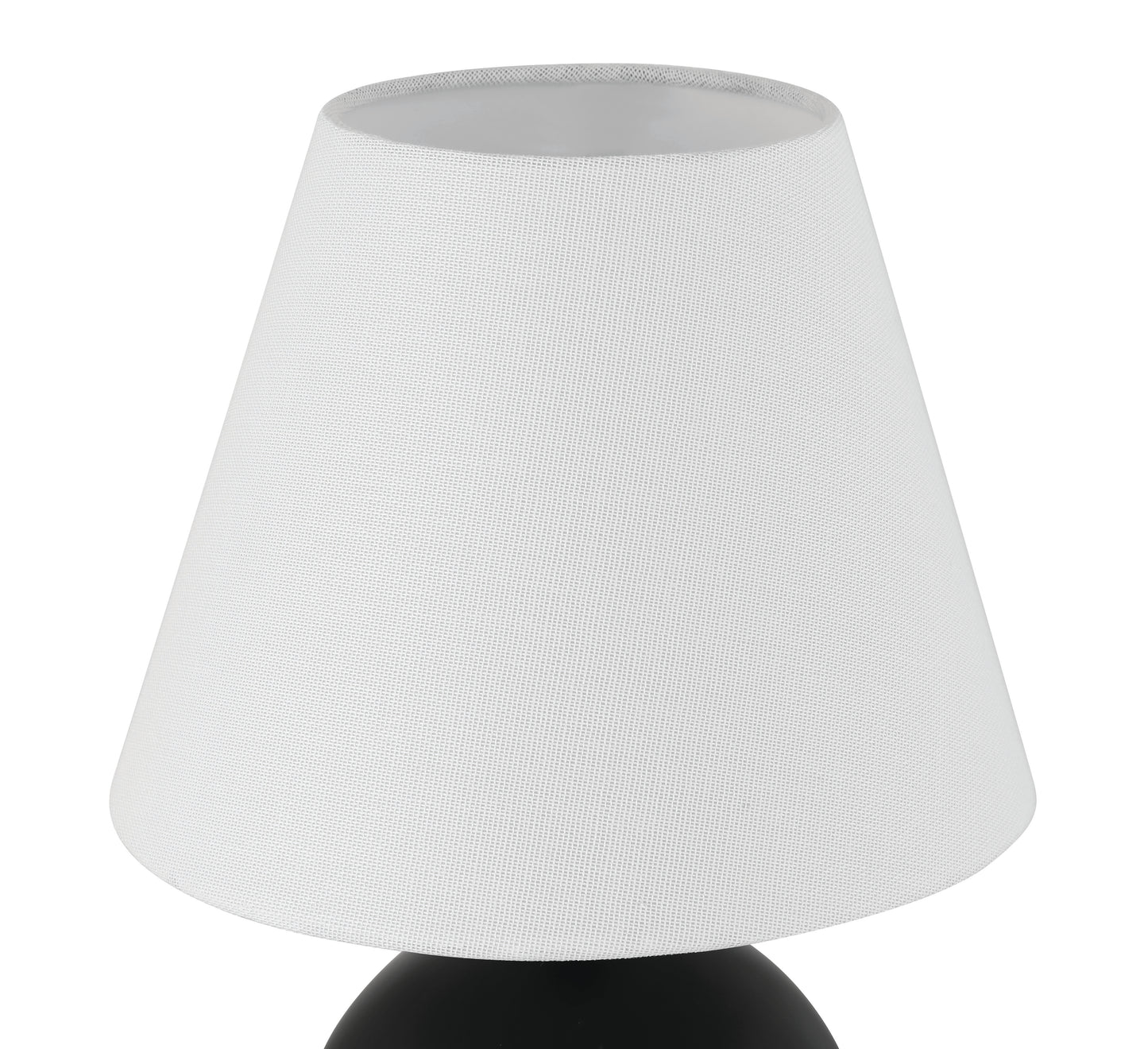 87012FBSB-T - Olive 1 Light 11.57" High Table Lamp - Flat Black / Satin Brass