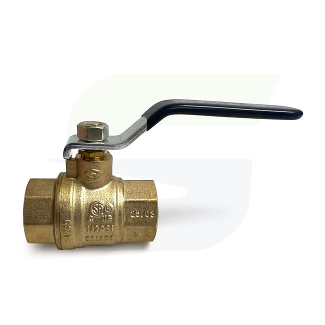 NL998H8 - 3/4" Threaded Ball Valve - T-FP-600A - Brass