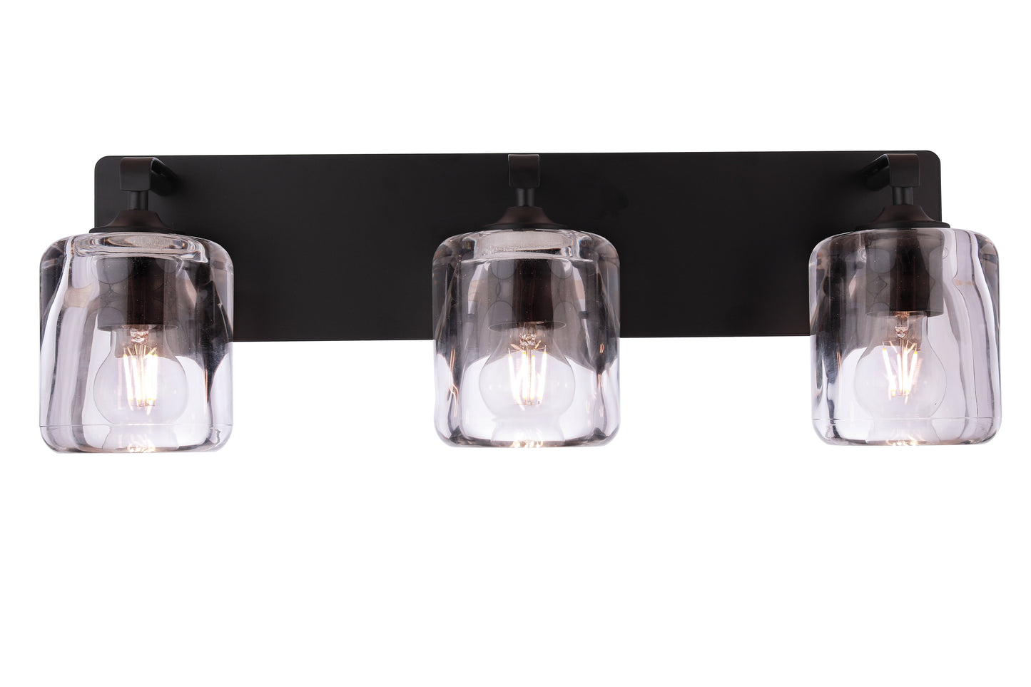 20624FB3 - Andie 3 Light 24" Wide Vanity Light - Flat Black