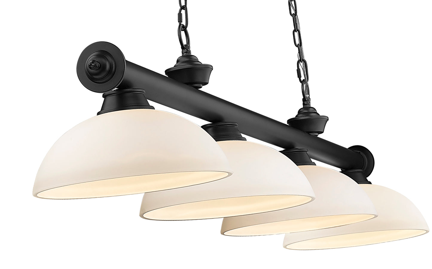 2306-4MB-DMO14 - Cordon 4 Light 81" Billiard - Matte Black