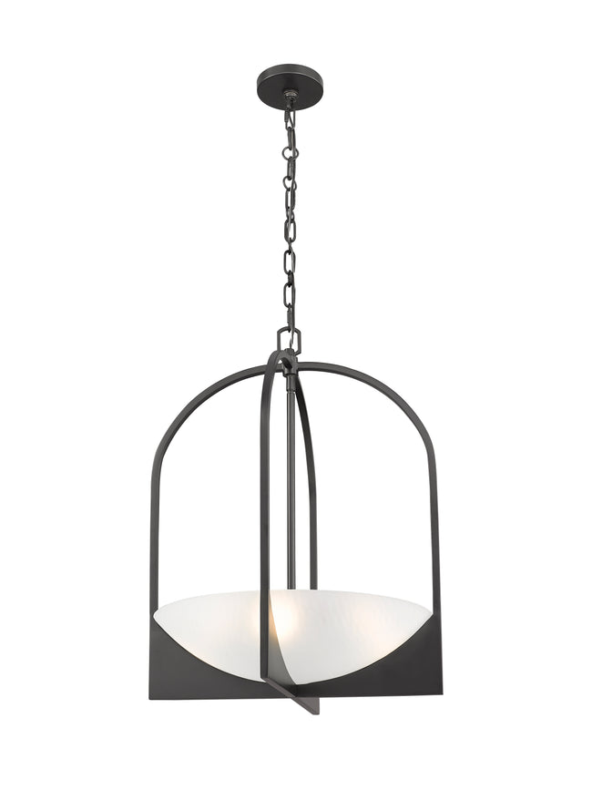 1947-24MB - Devon 4 Light 18" Pendant - Matte Black