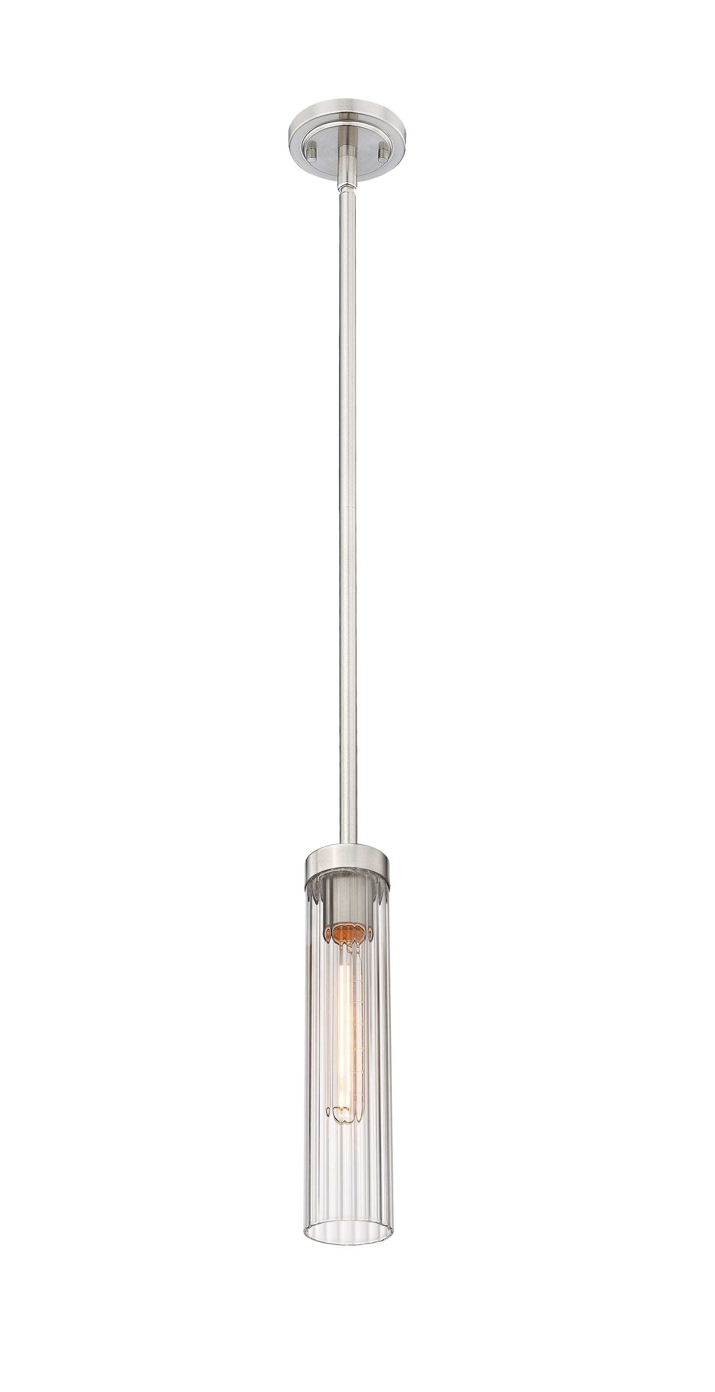 740P-ROD-BN - Beau 1 Light 5" Pendant - Brushed Nickel