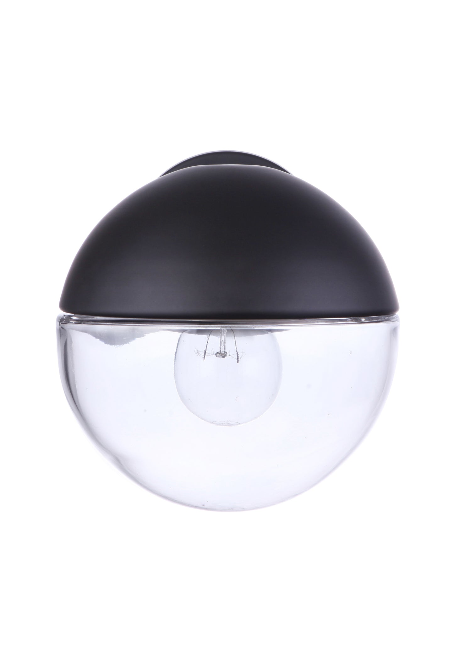 ZA3414-MN - Evie 1 Light 7.88" High Outdoor Wall Lantern - Midnight