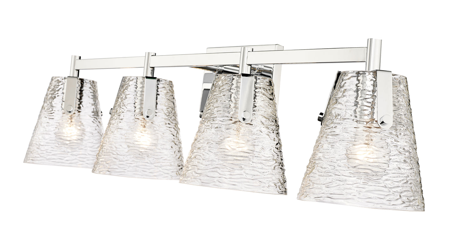 1101-4V-CH - Analia 4 Light 36" Vanity - Chrome