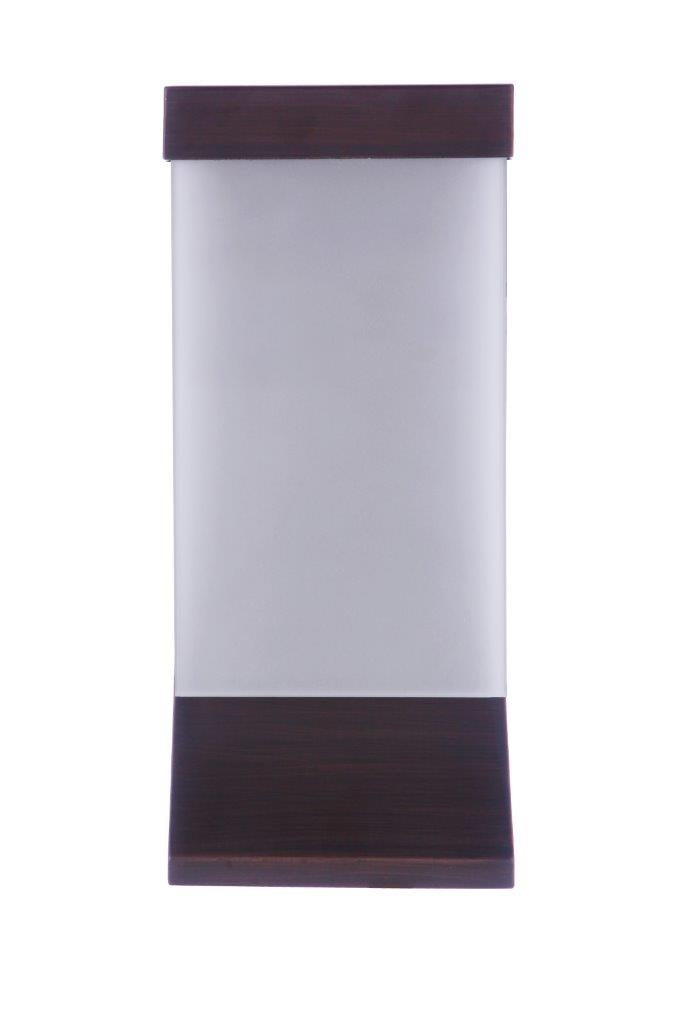 ZA5814-ABZ-LED - Vault 1 Light 15" High Outdoor Wall Lantern - Aged Bronze Brushed