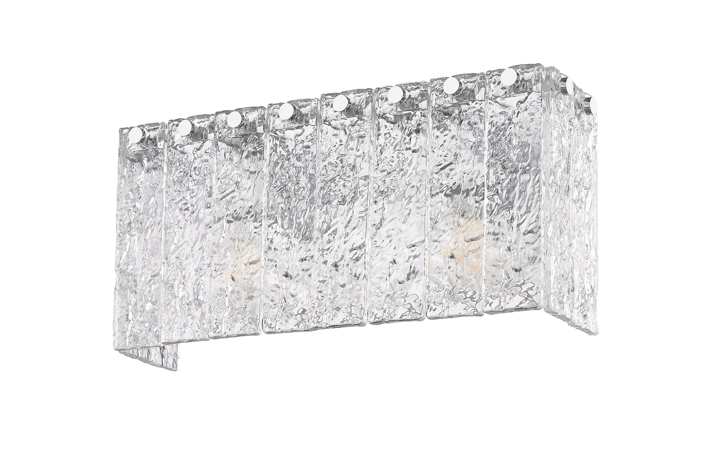 1943-2V-CH - Glacier 2 Light 15" Vanity - Chrome