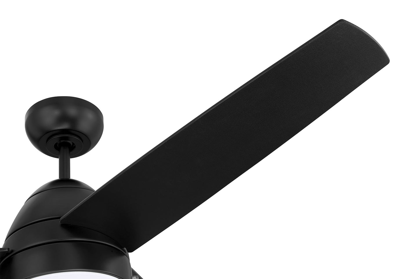 CZY52FB3 - Cozy 52" 3-Blade Ceiling Fan 52" 3 Blade Ceiling Fan with Light Kit - Flat Black