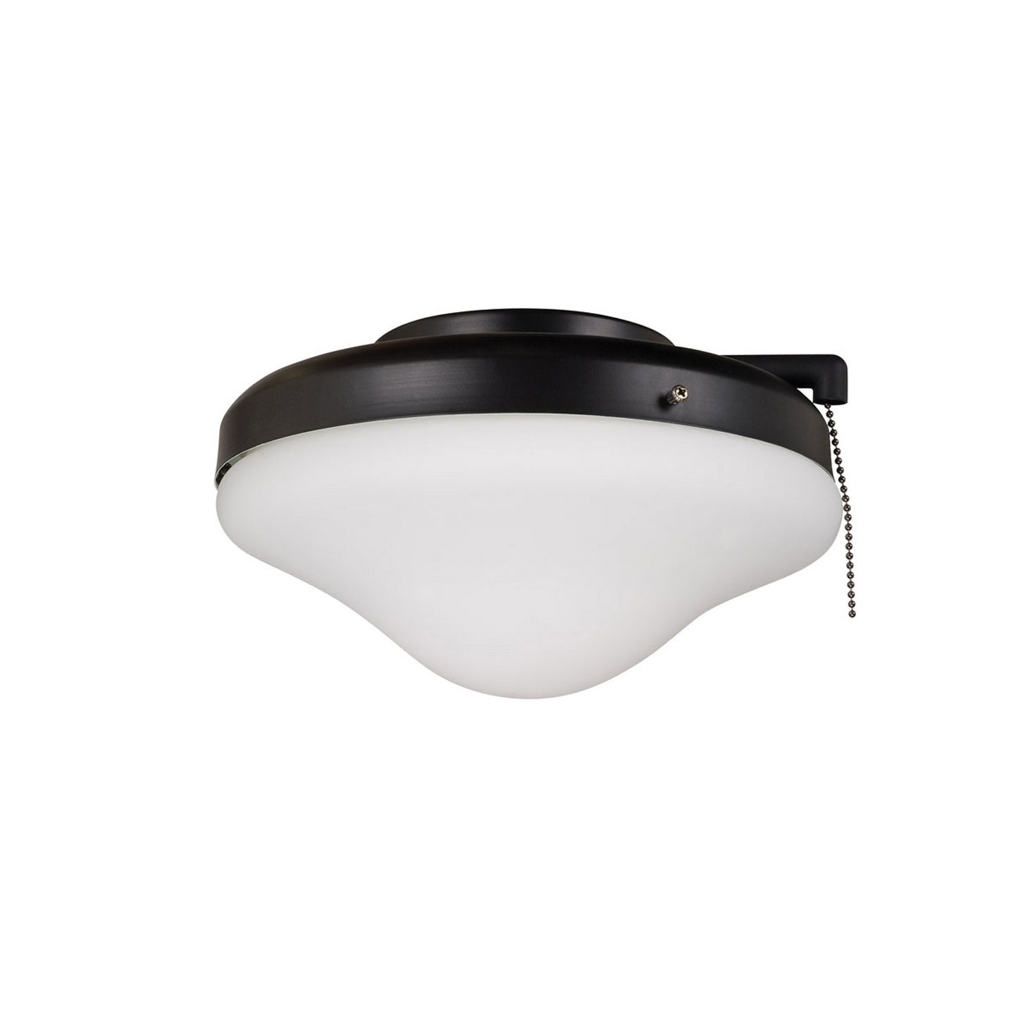 ELK113-1FB-W - 2 Light Outdoor Bowl Light Kit in Flat Black