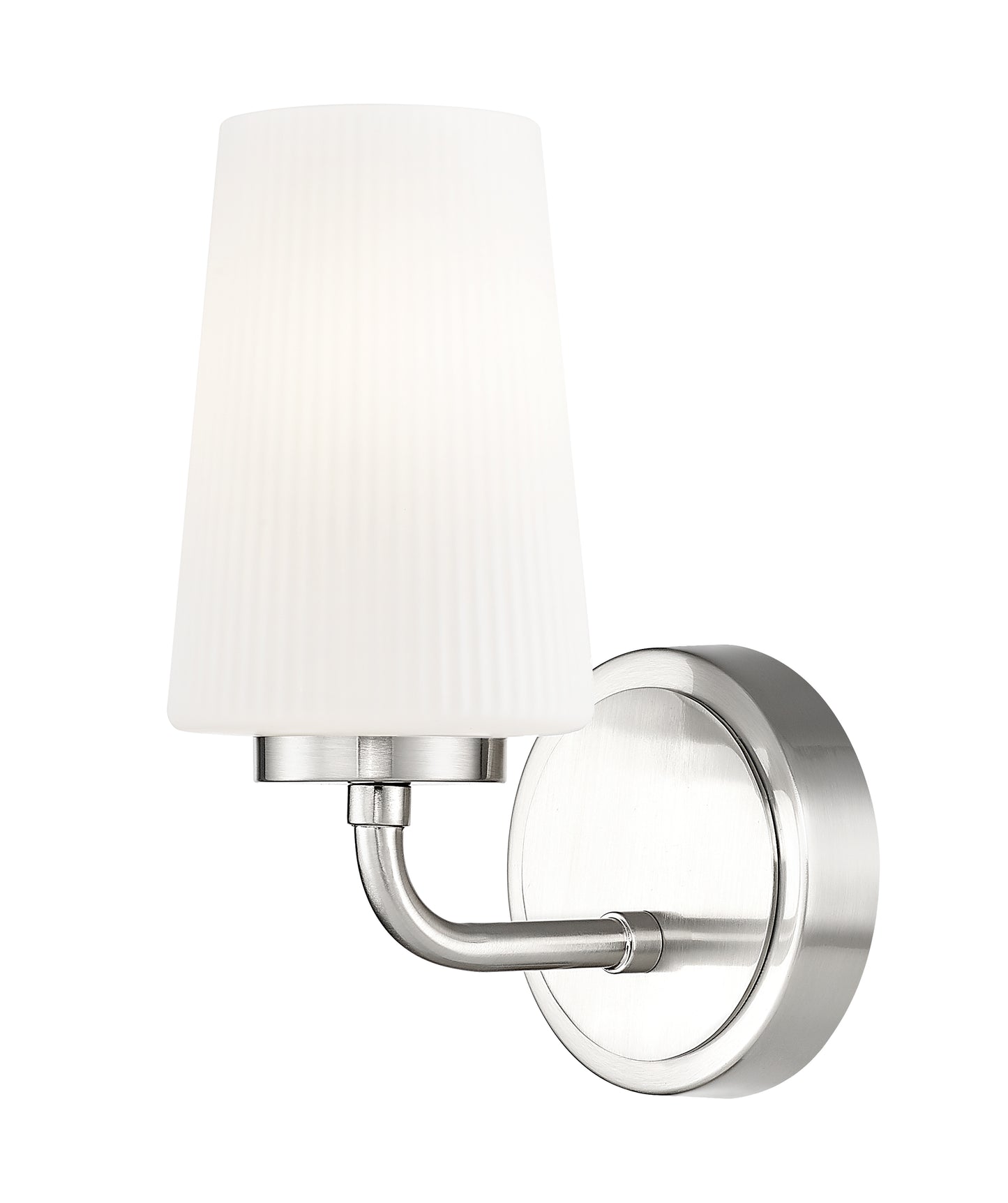 7005-1S-BN - Montford 1 Light Wall 10" Sconce - Brushed Nickel