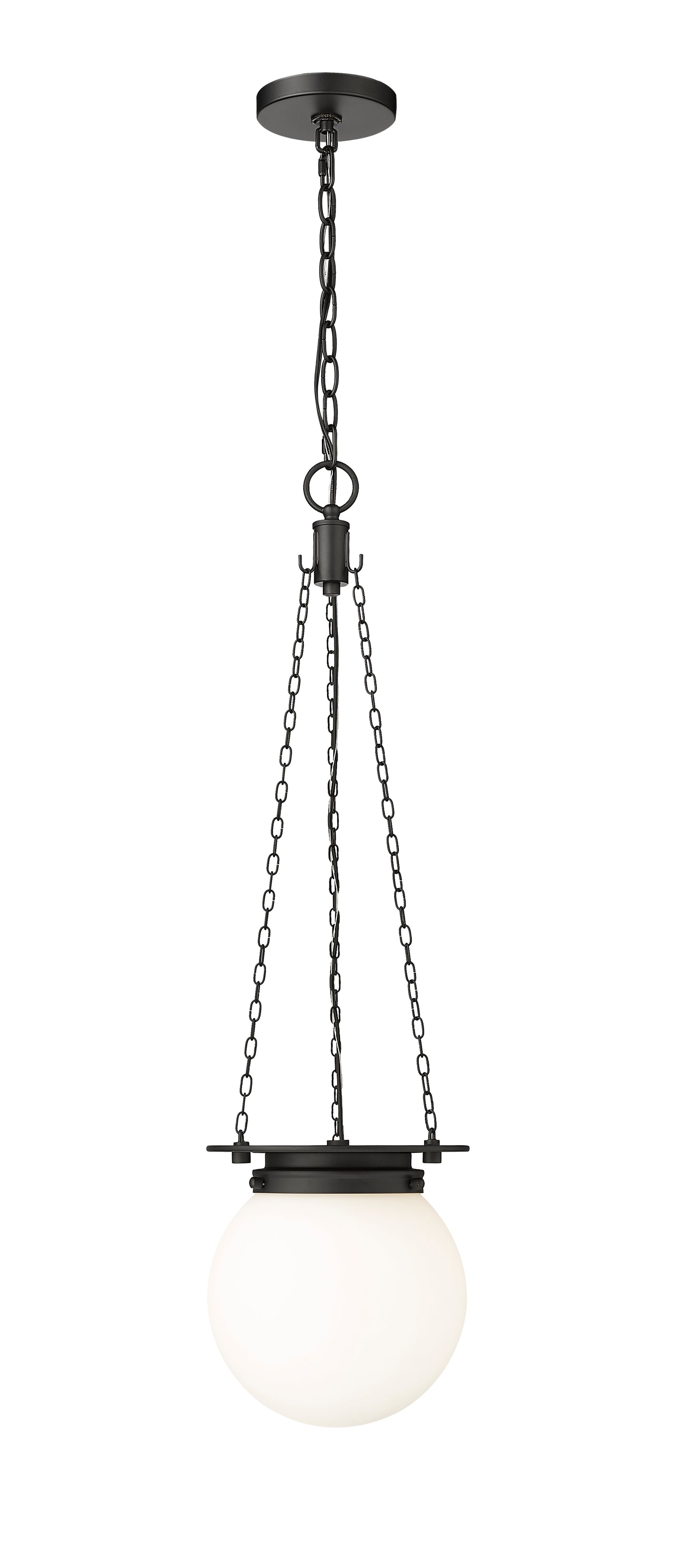 7505P9-MB - Calhoun 1 Light 9" Pendant - Matte black