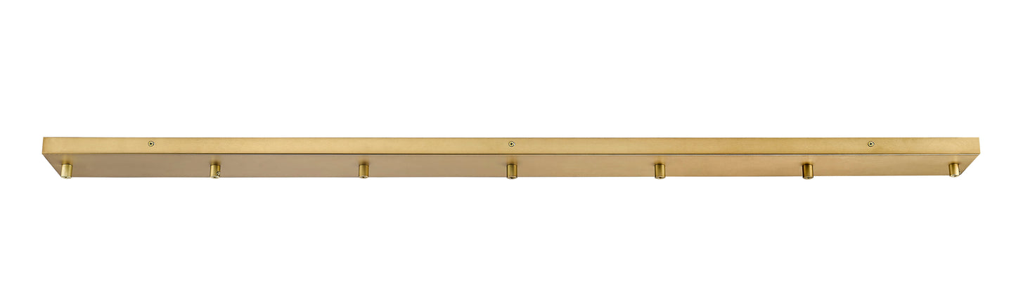 CP5407L-MGLD - Multi Point Canopy 7 Light Ceiling 5" Plate - Modern Gold