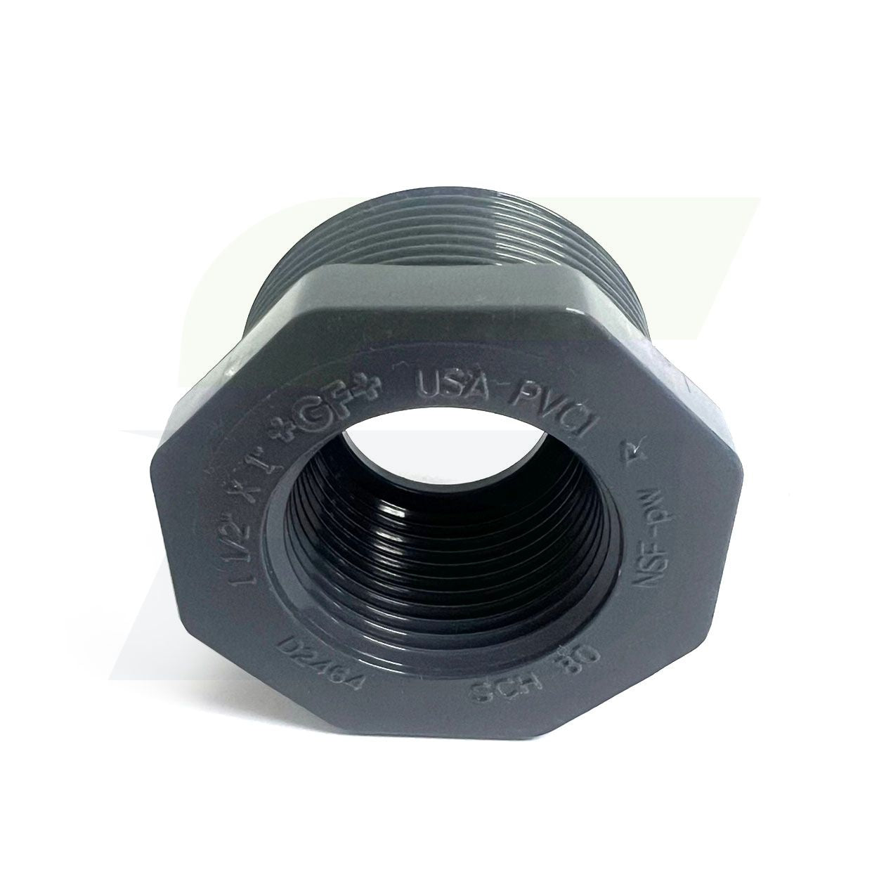 839-211 - 1-1/2" FNPT x 1" MNPT Schedule 80 Bushing