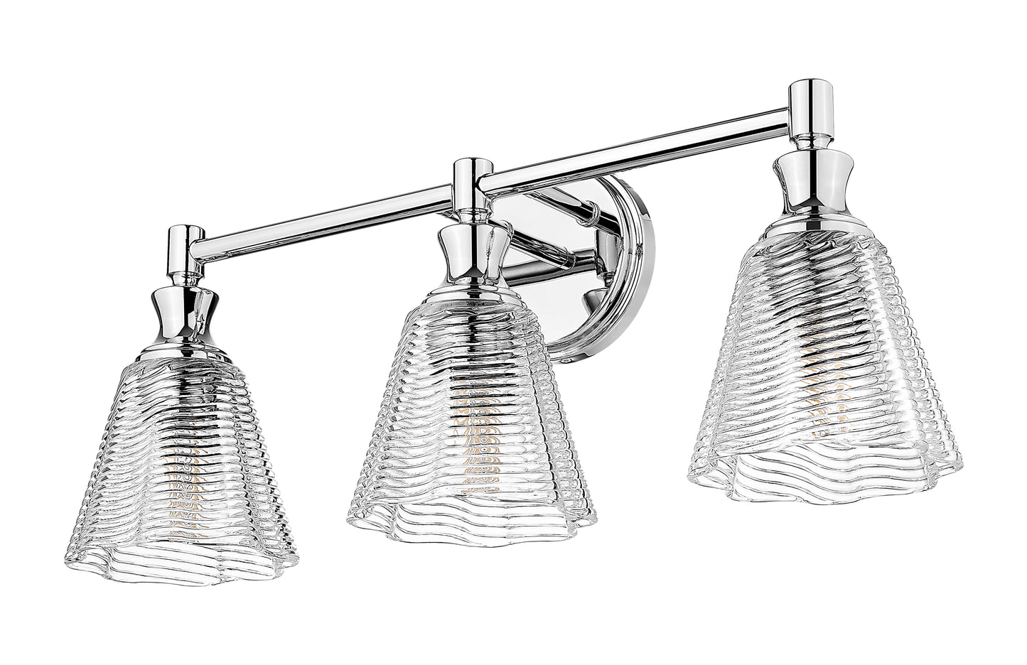7704-3V-CH - Auden 3 Light 24" Vanity - Chrome
