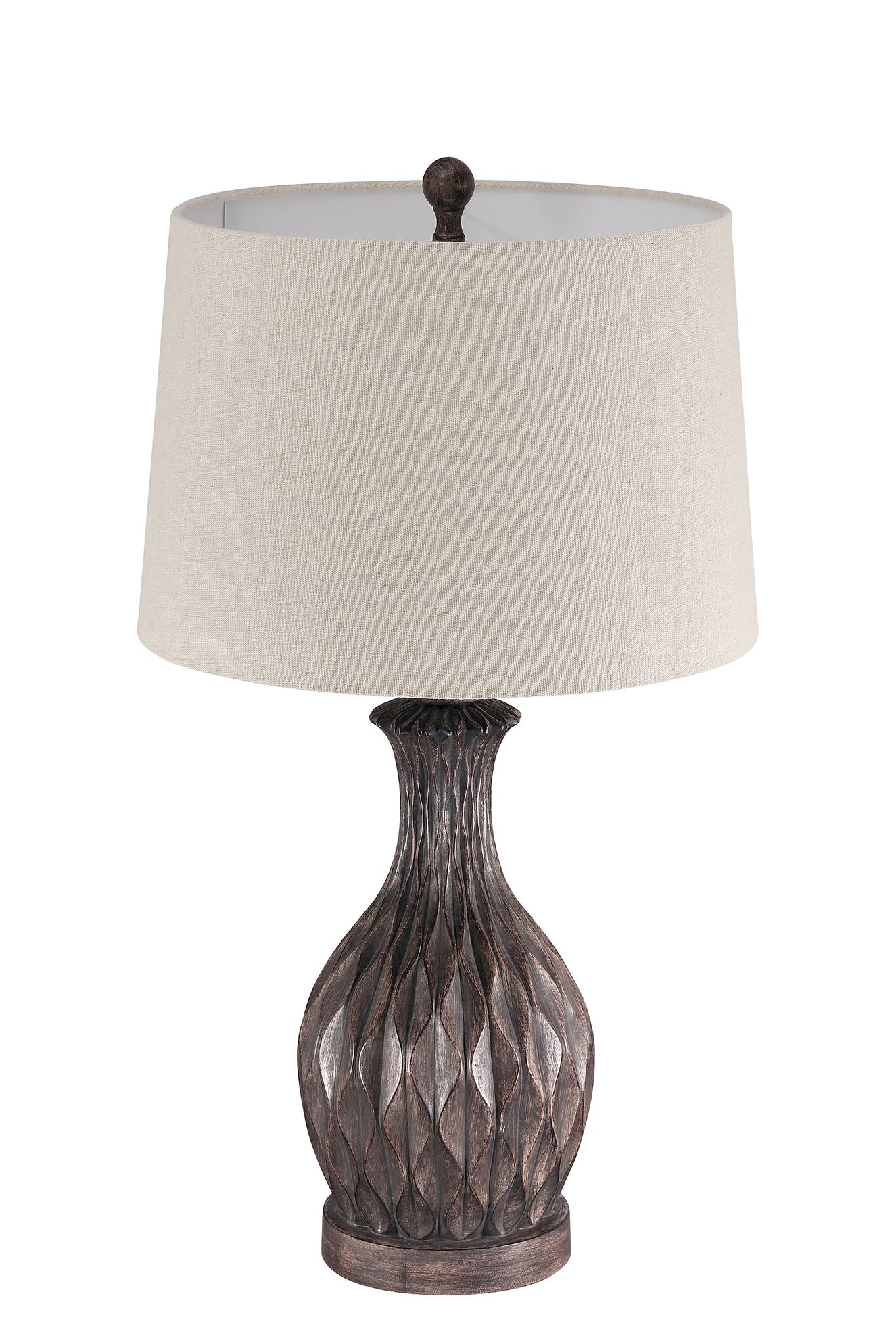 86268 - 1 Light 27" High Table Lamp - Brown