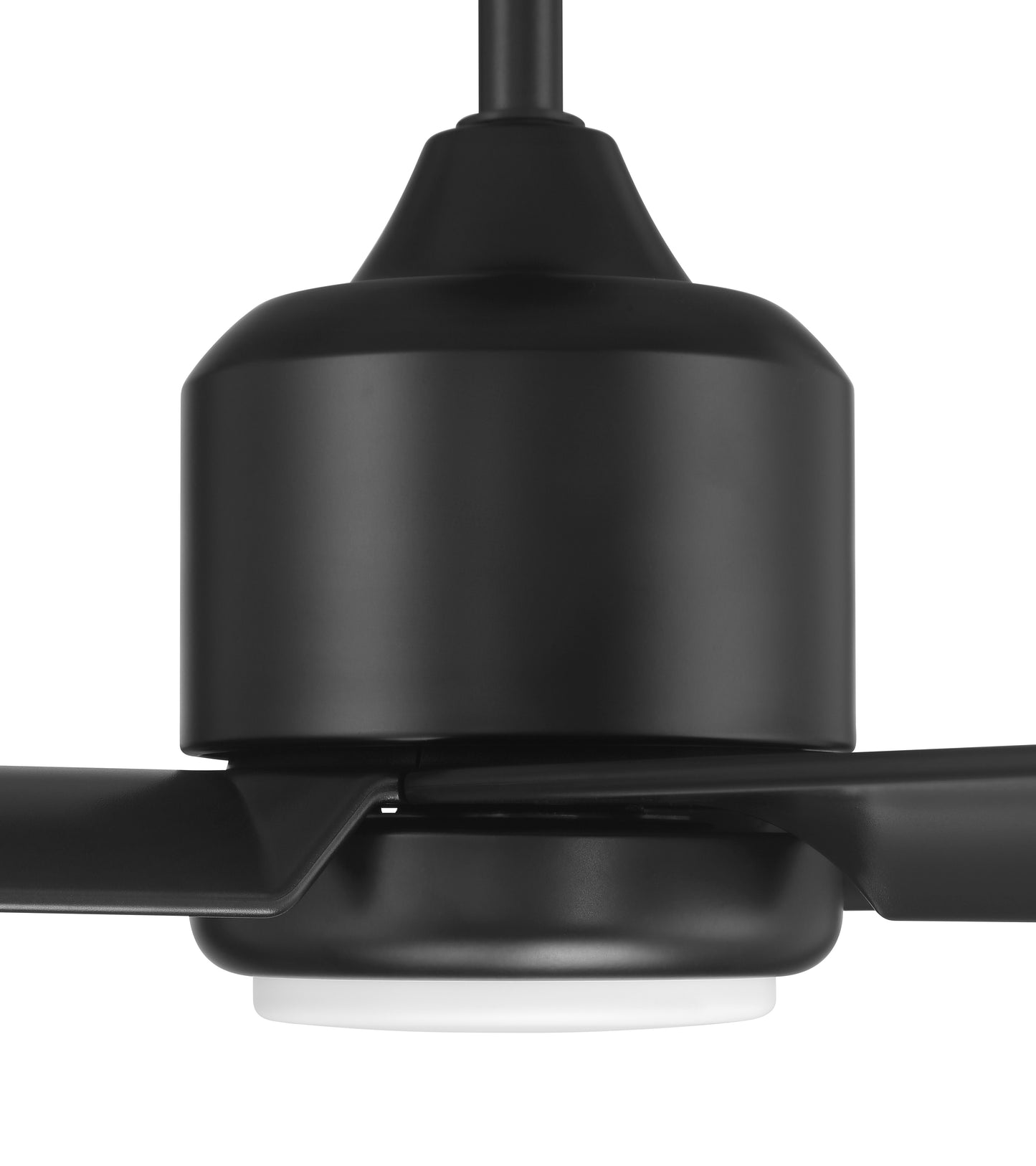 QUL52FB4-NWF - Quell 52" Indoor/Outdoor Ceiling Fan no Wifi 52" 4 Blade Indoor Outdoor Ceiling Fan with Light Kit - Flat Black