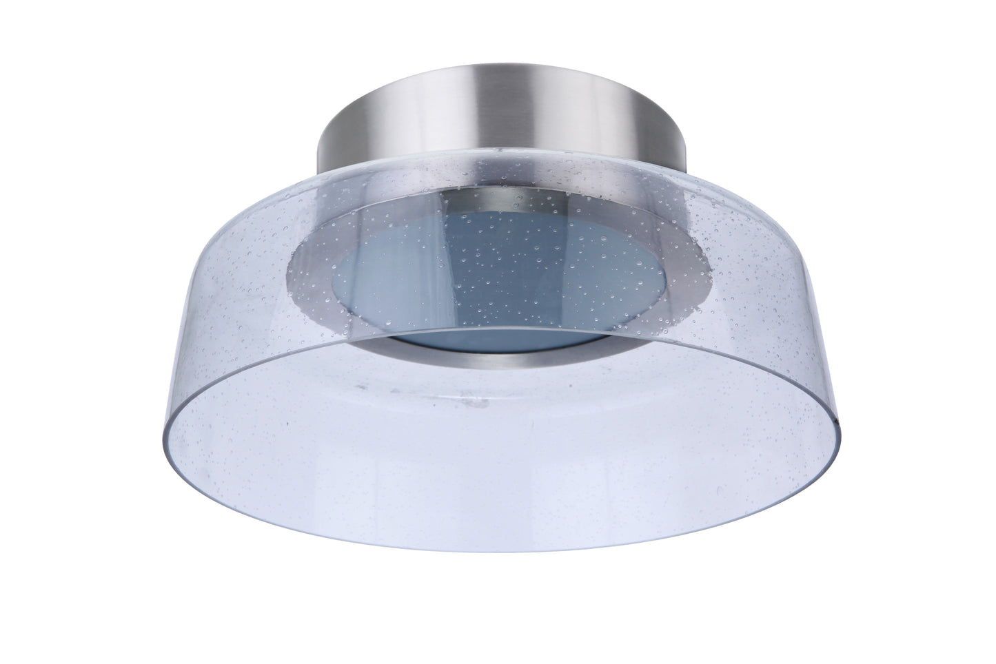 55180-BNK-LED - Centric 1 Light 10.5" Wide Flush Mount - Brushed Nickel