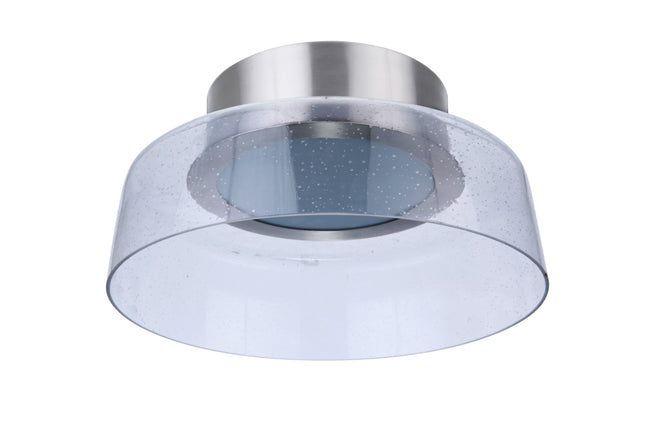 55180-BNK-LED - Centric 1 Light 10.5" Wide Flush Mount - Brushed Nickel