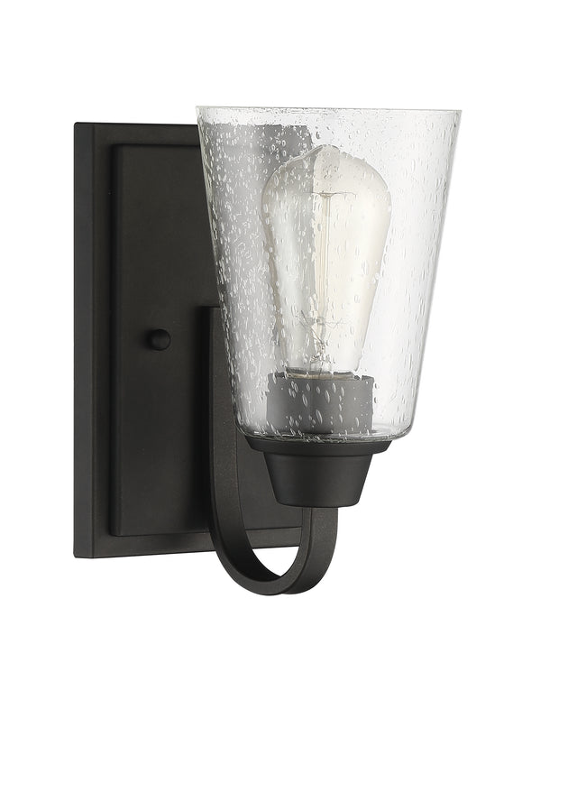 41901-ESP-CS - Grace 1 Light 8.5" High Wall Sconce - Espresso