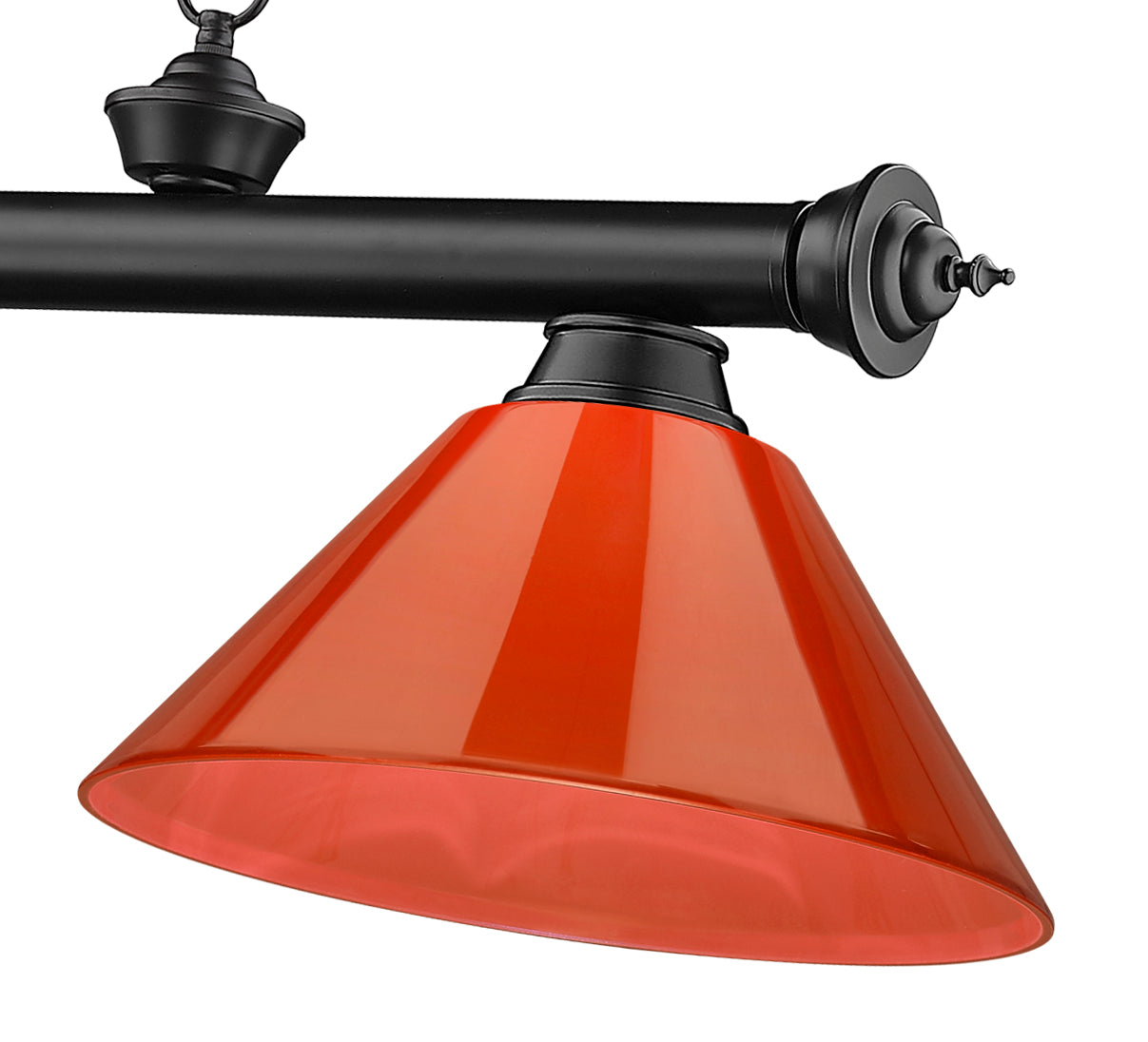 2306-3MB-PRD - Cordon 3 Light 57" Billiard - Matte Black