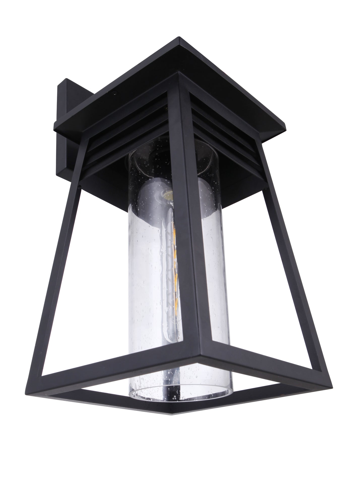 ZA2724-TB - Becca 1 Light 19" High Outdoor Wall Lantern - Textured Black