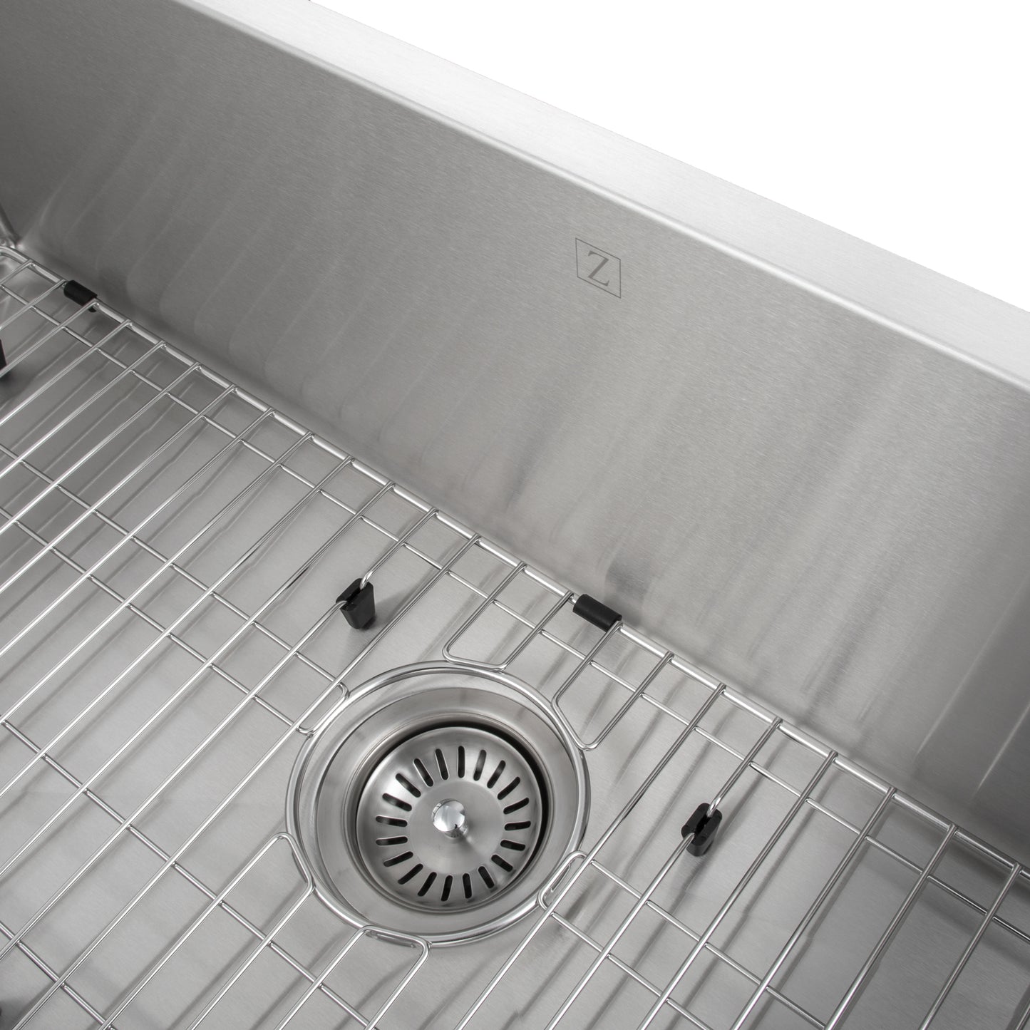 SRS-33 - 33" Meribel Undermount Single Bowl Stainless Steel Kitchen Sink with Bottom Grid