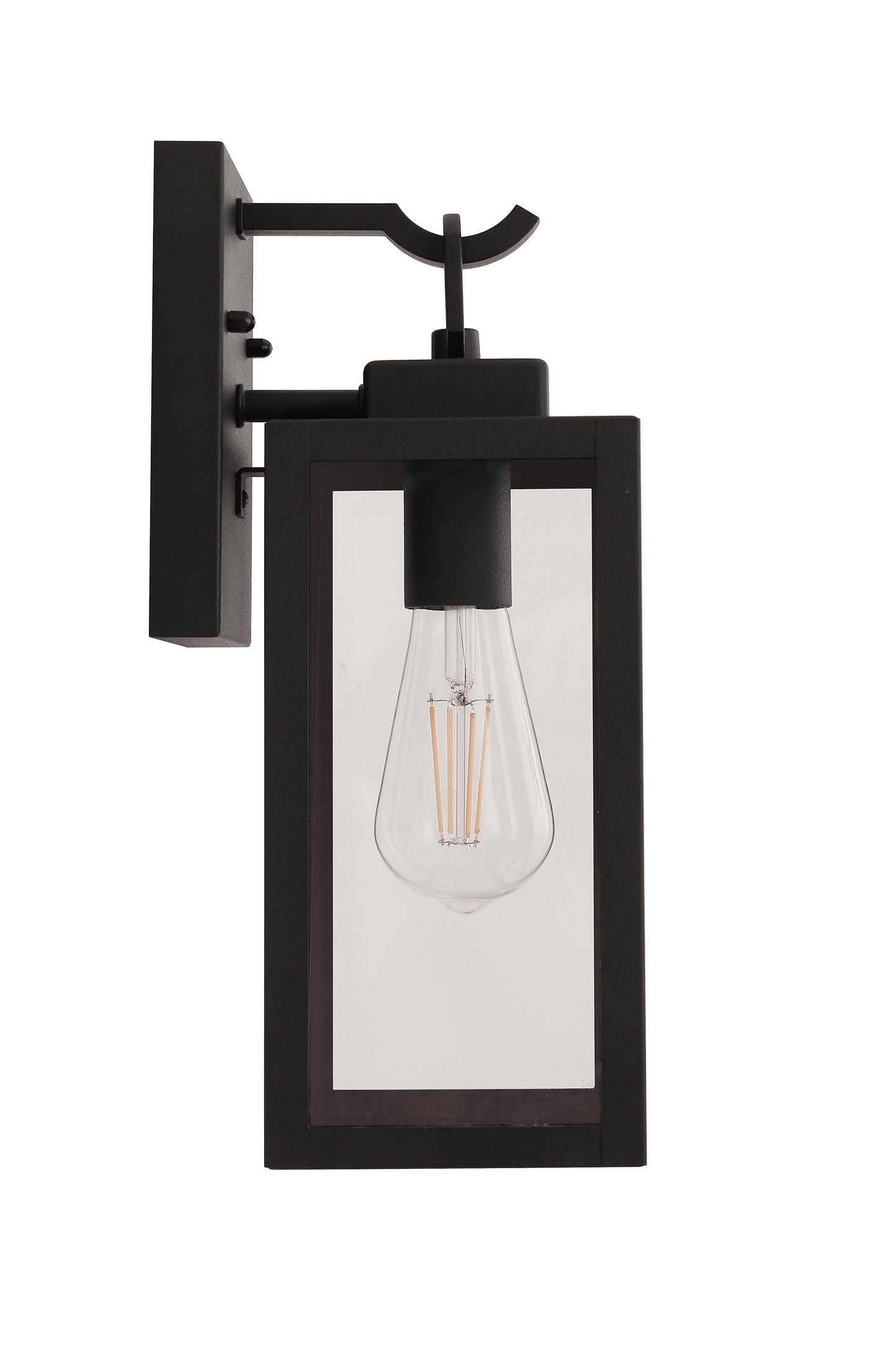 ZA6804-TB - Marin 1 Light 13.75" High Outdoor Wall Lantern - Textured Black