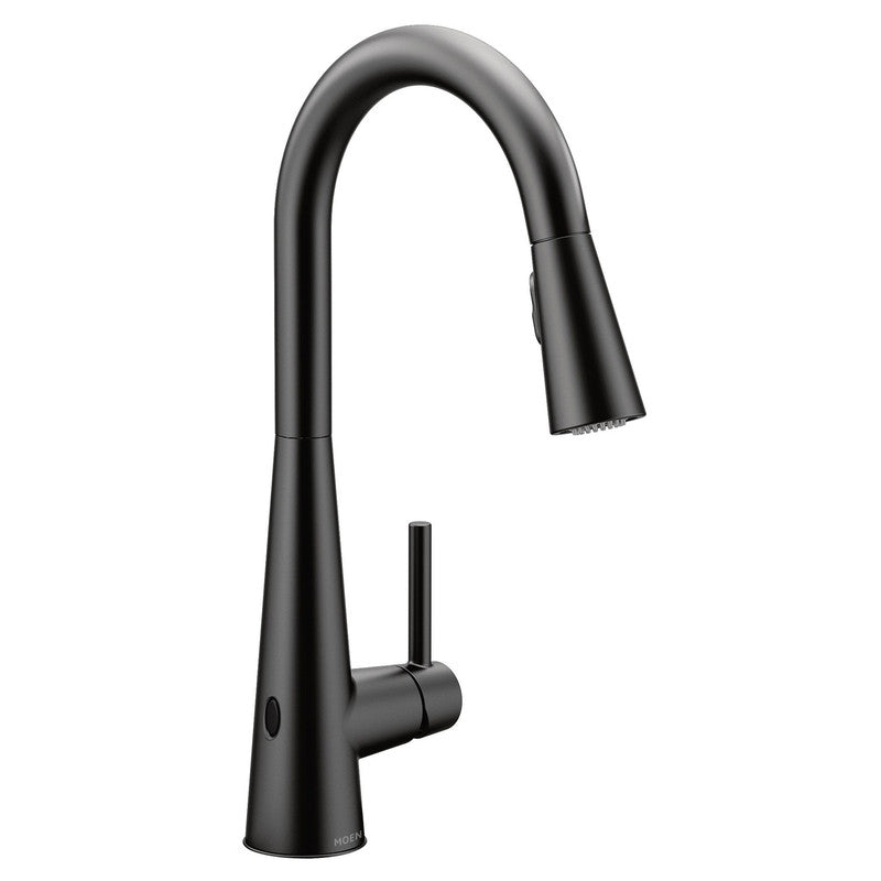 Moen 7864EW - Sleek MotionSense Wave One-Handle High Arc Pulldown Kitchen Faucet