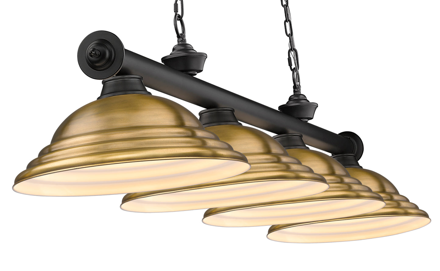 2306-4MB-SRB - Cordon 4 Light 82" Billiard - Matte Black