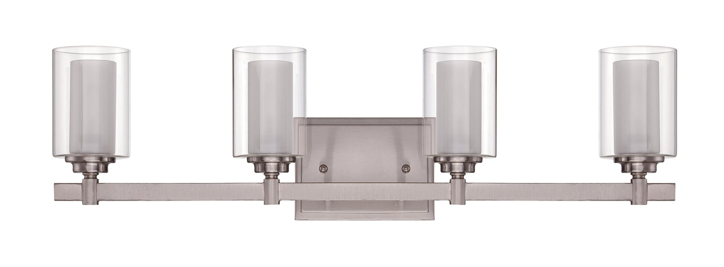 16727BNK4 - Celeste 4 Light 27" Wide Vanity Light - Brushed Nickel