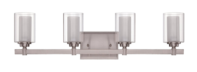 16727BNK4 - Celeste 4 Light 27" Wide Vanity Light - Brushed Nickel