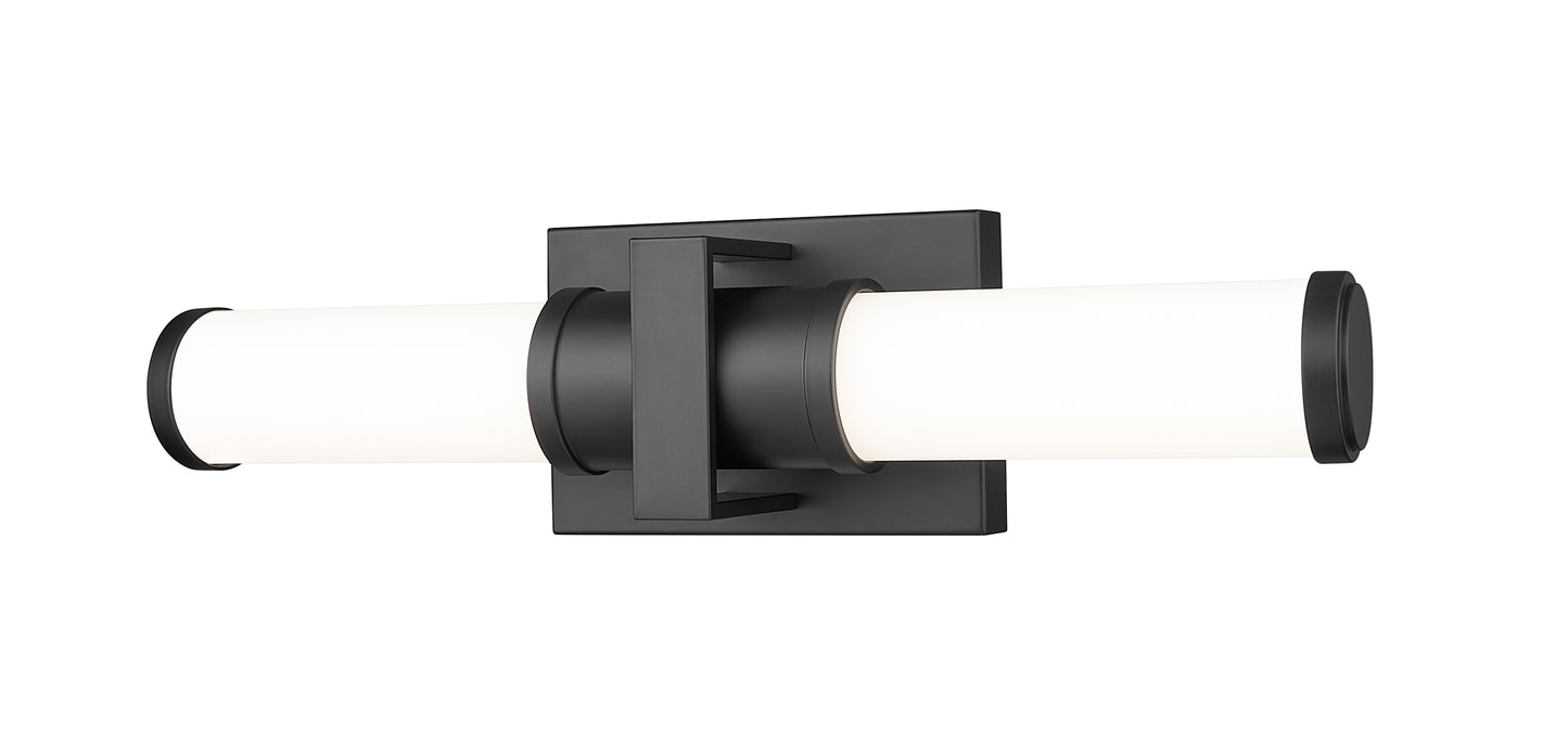 1019-18W-MB-LED - Idris 1 Light 18" Vanity - Matte Black