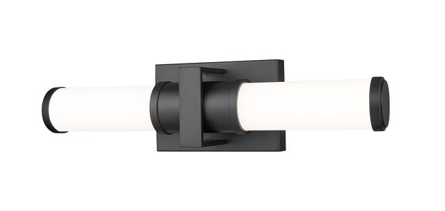 1019-18W-MB-LED - Idris 1 Light 18" Vanity - Matte Black