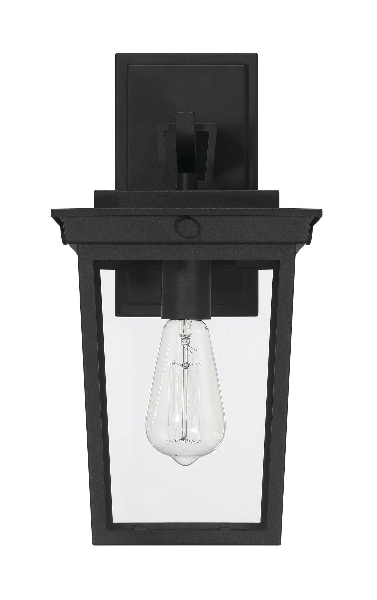ZA7804-TB - Duncan 1 Light 16" High Outdoor Wall Lantern - Textured Black