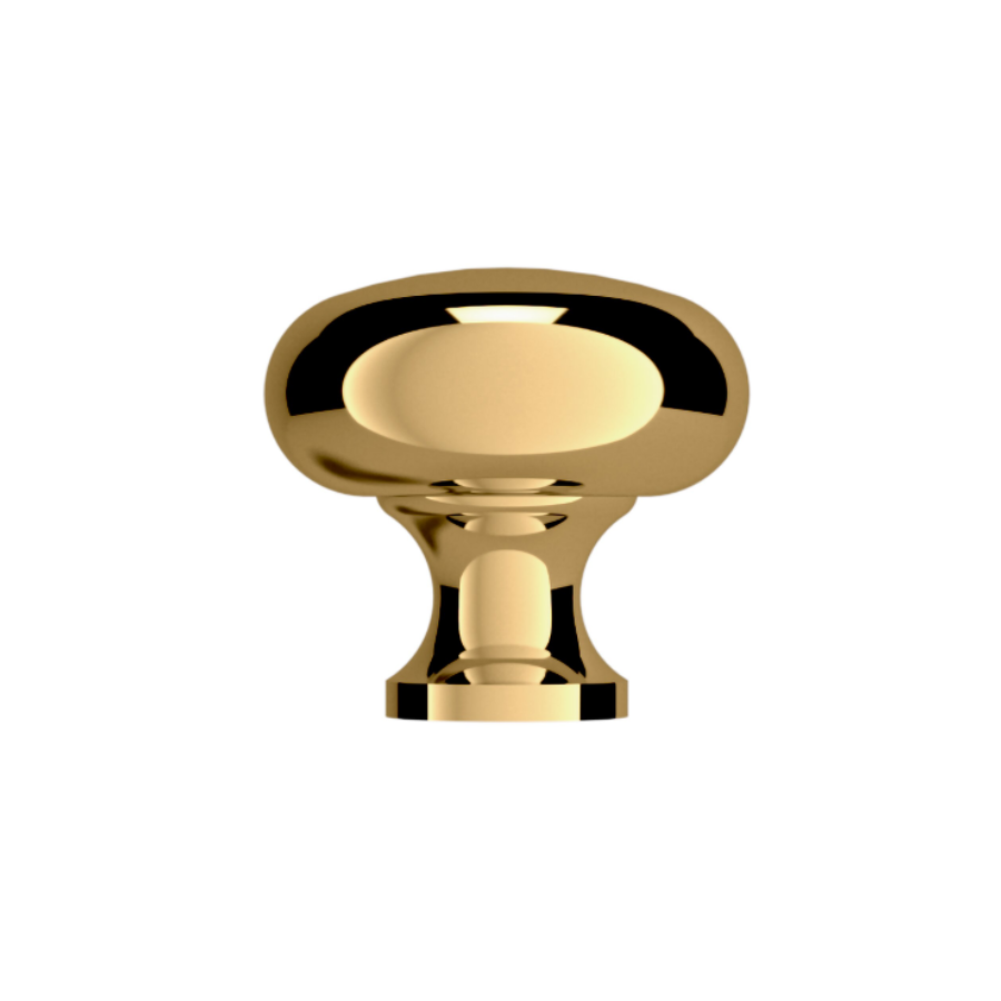 4706003 - 1.25" - Classic Knob - Polished Brass