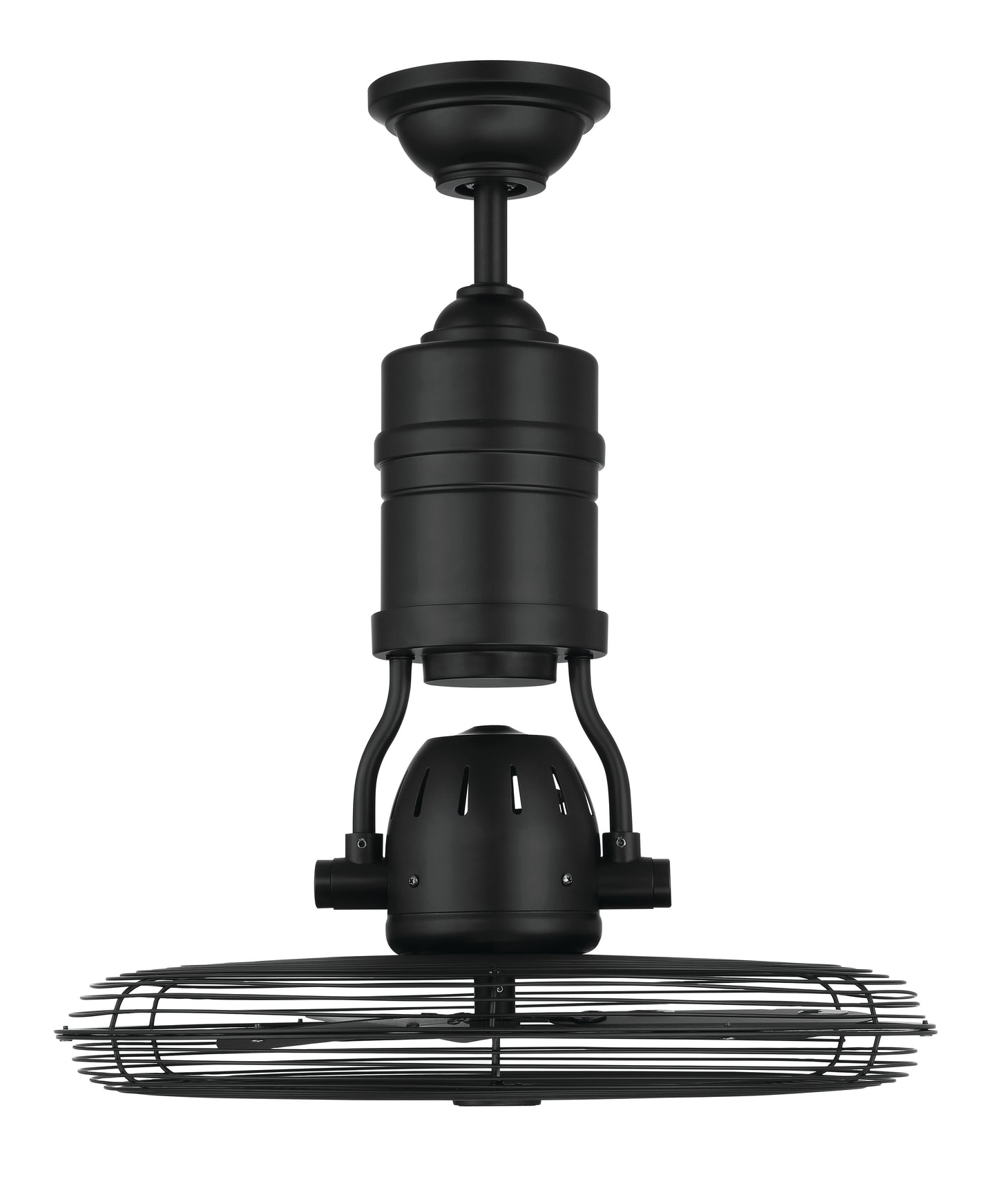 BW321FB3 - Bellows III Indoor/Outdoor 18" 3 Blade Indoor Outdoor Ceiling Fan - Flat Black