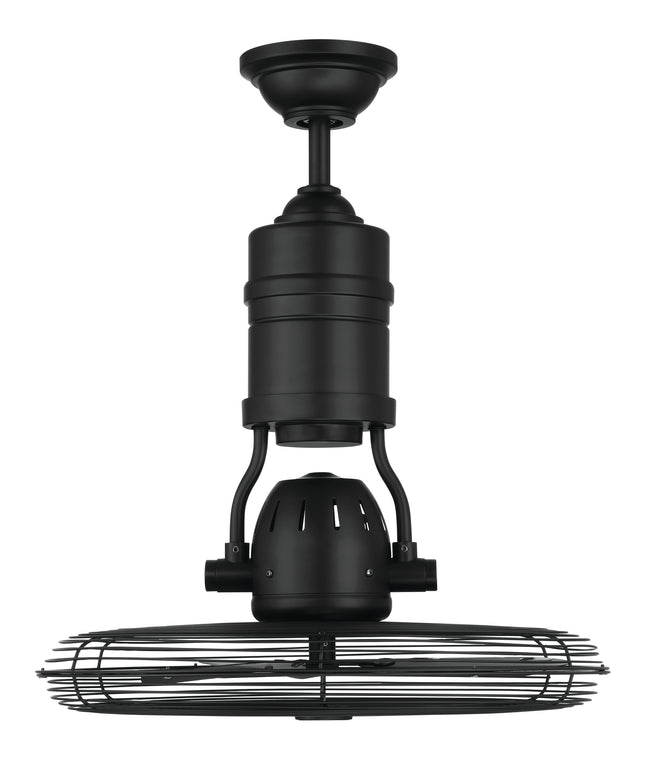 BW321FB3 - Bellows III Indoor/Outdoor 18" 3 Blade Indoor Outdoor Ceiling Fan - Flat Black
