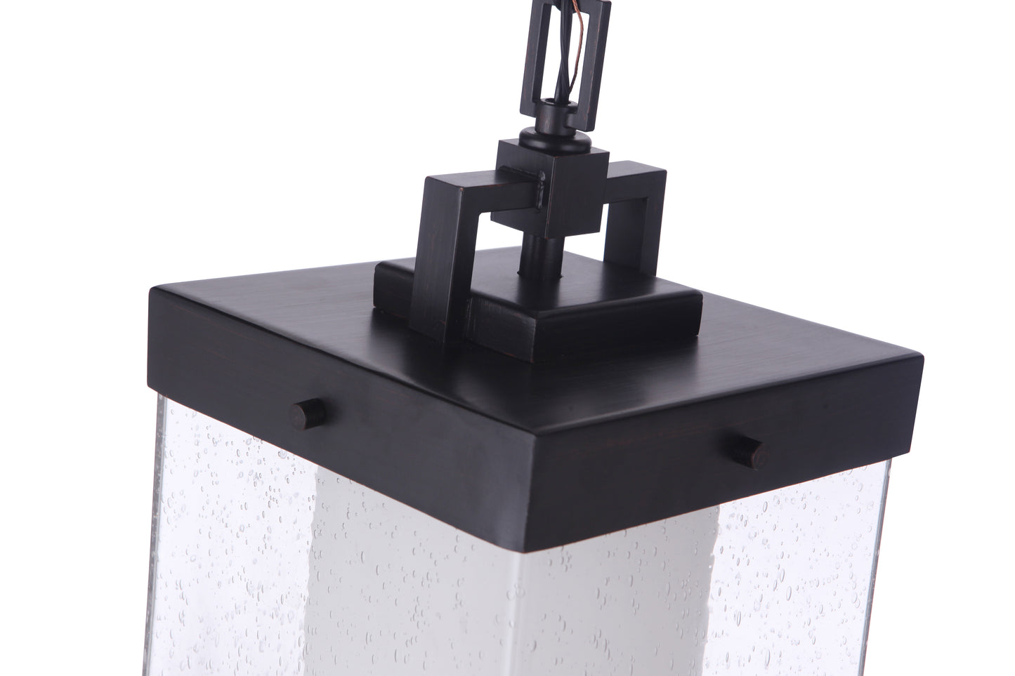 ZA5621-MN - Hayner 1 Light 8.88" Wide Outdoor Pendant - Midnight
