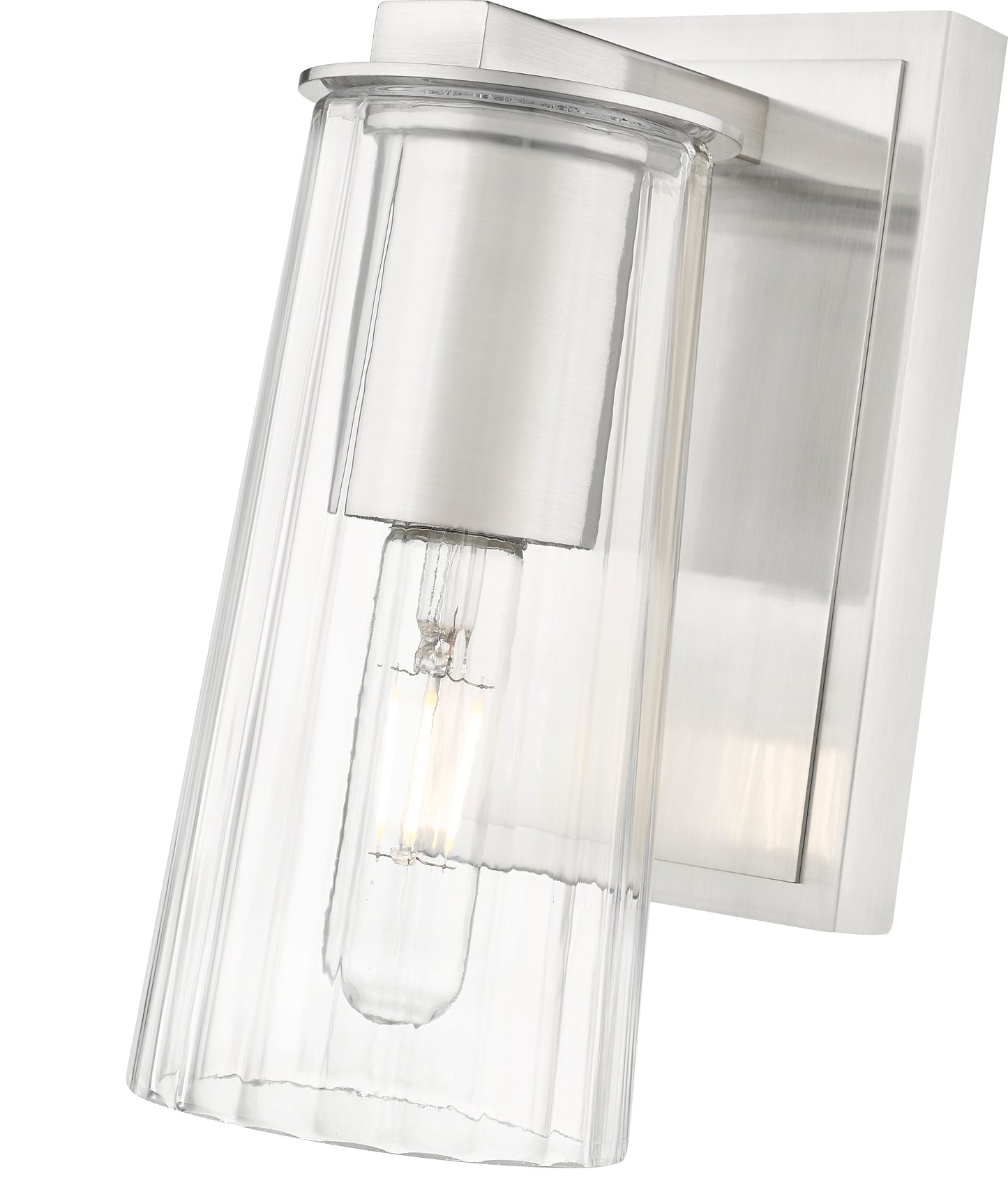 826-1S-BN - Titus 1 Light Wall 10" Sconce - Brushed Nickel