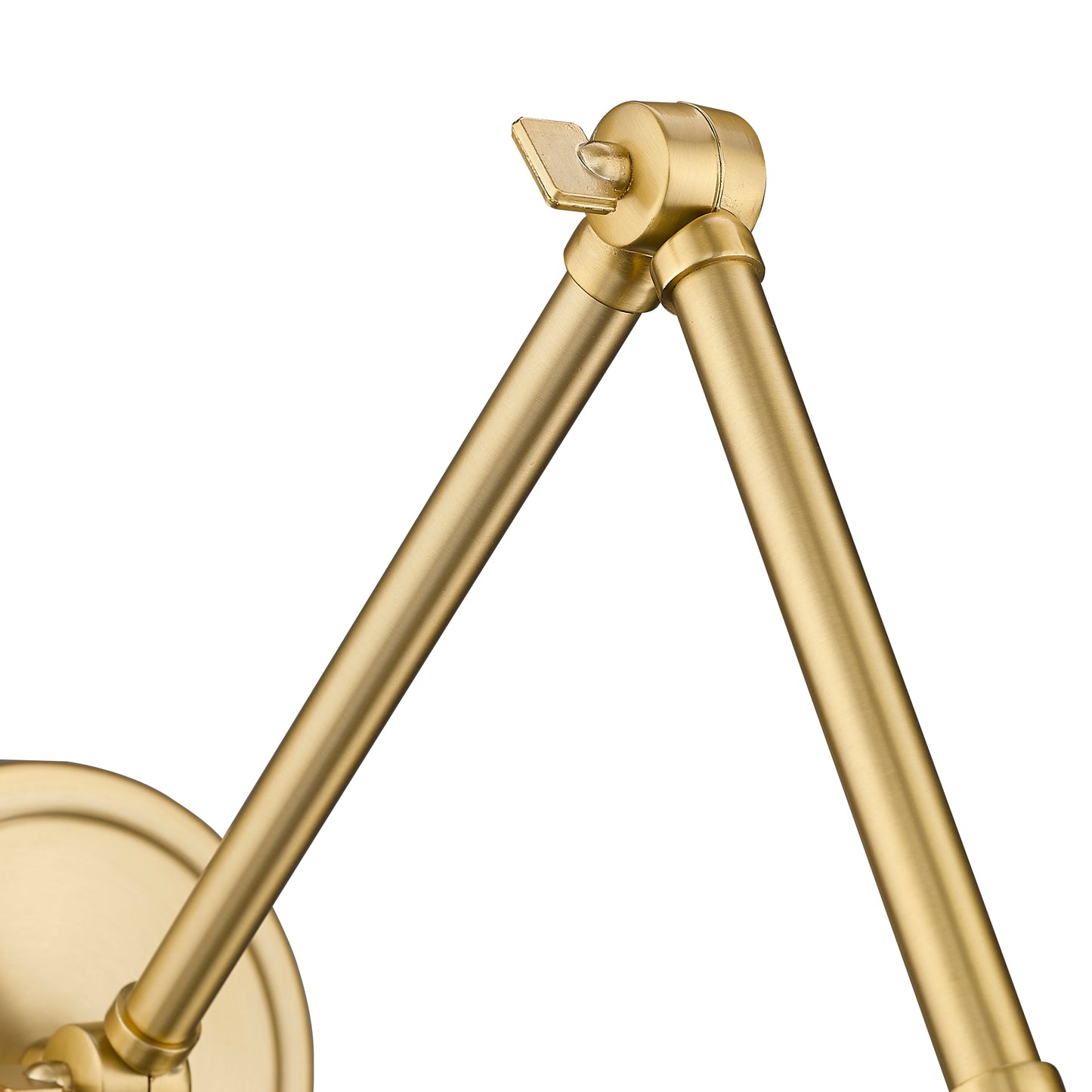 347S-MGLD - Regent 1 Light Wall 8" Sconce - Modern Gold