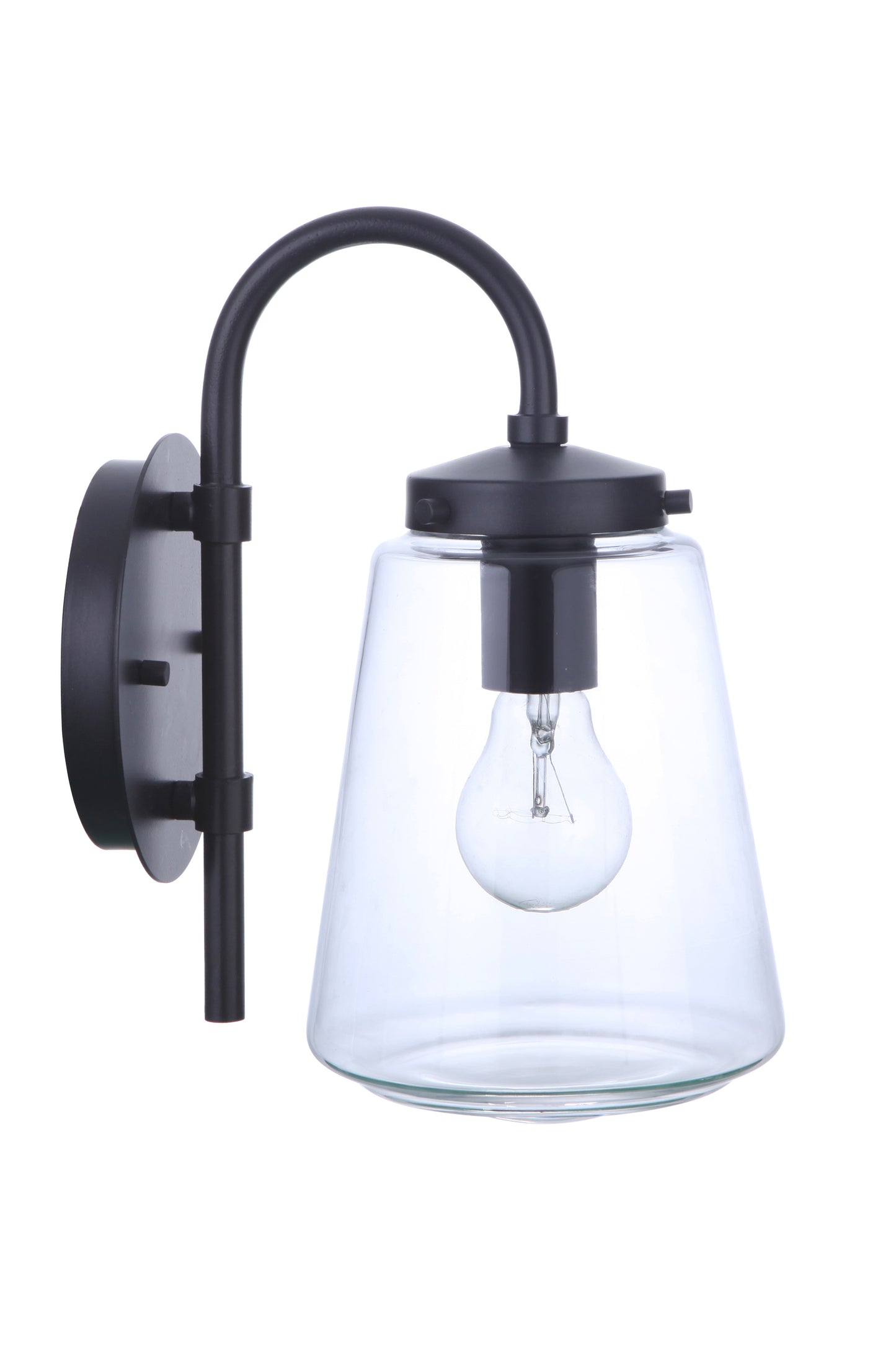 ZA3804-MN - Laclede 1 Light 12" High Outdoor Wall Lantern - Midnight