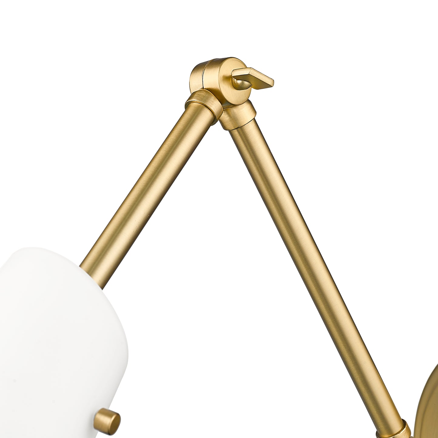 350S-MGLD - Julia 1 Light Wall 5" Sconce - Modern Gold