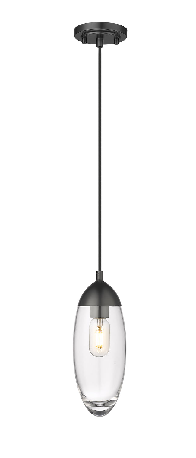 651P-MB - Arden 1 Light 4" Pendant - Matte Black