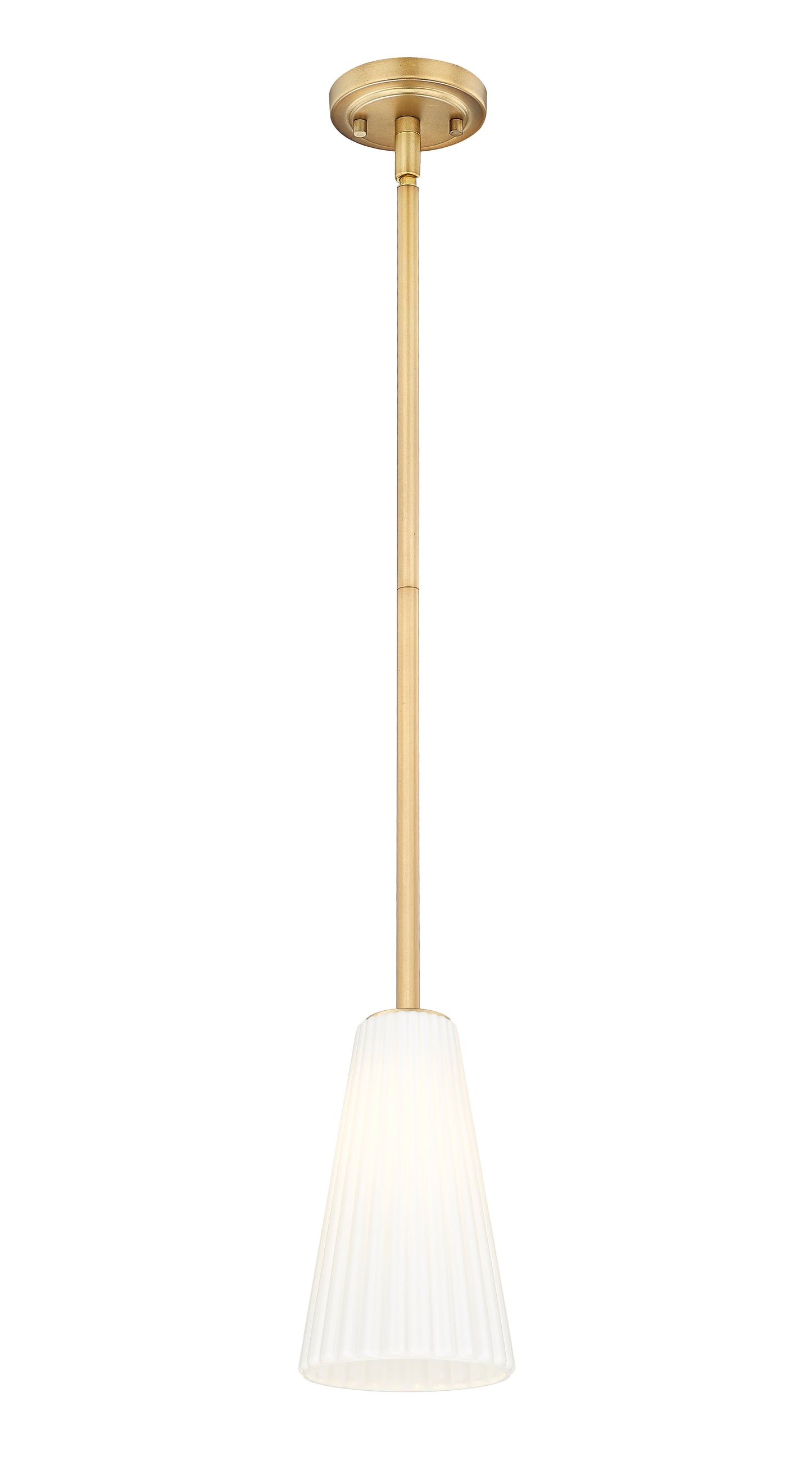 3043P6-ROD-MGLD - Farrell 1 Light 6" Pendant - Modern Gold