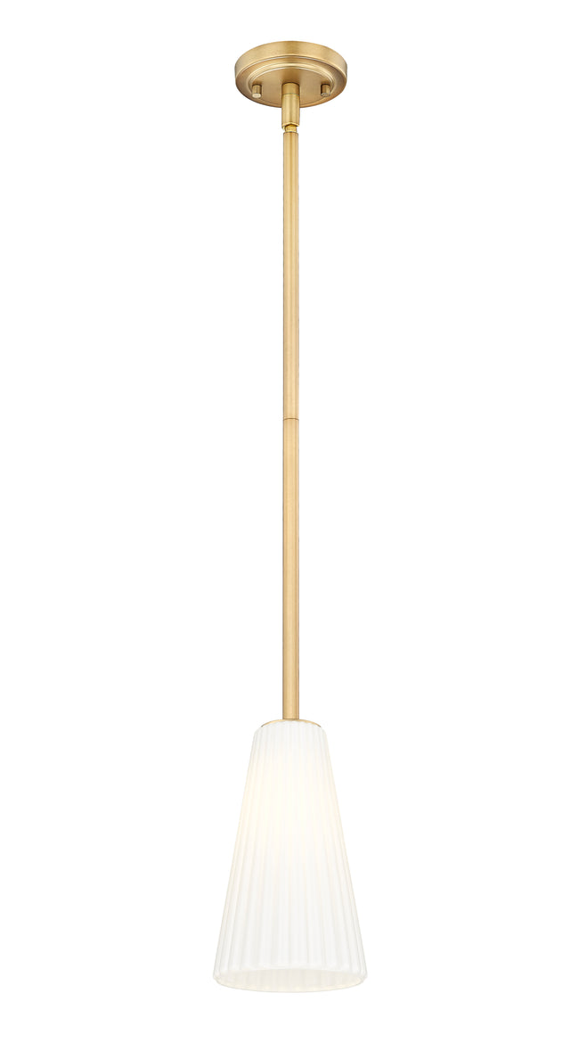 3043P6-ROD-MGLD - Farrell 1 Light 6" Pendant - Modern Gold