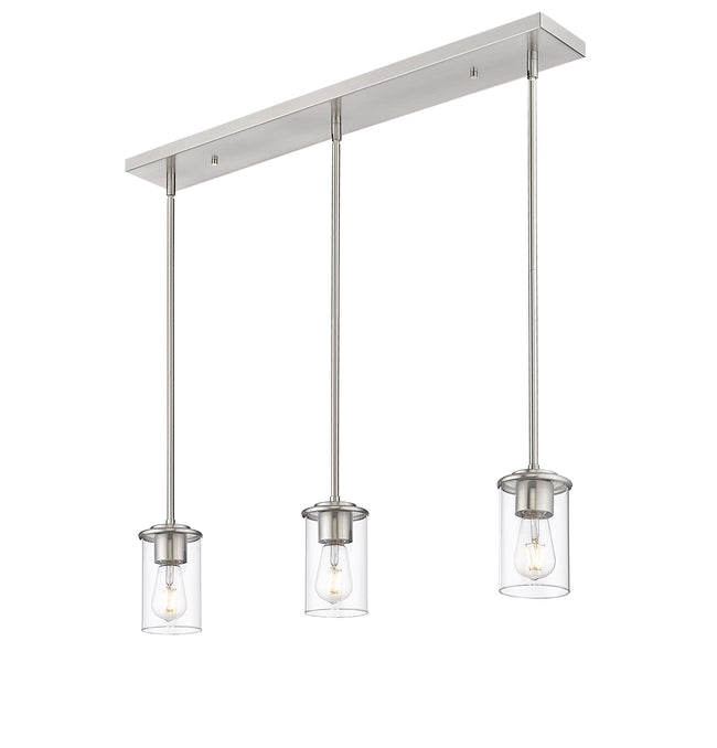 742MP-3BN - Thayer 3 Light 5" Pendant - Brushed Nickel