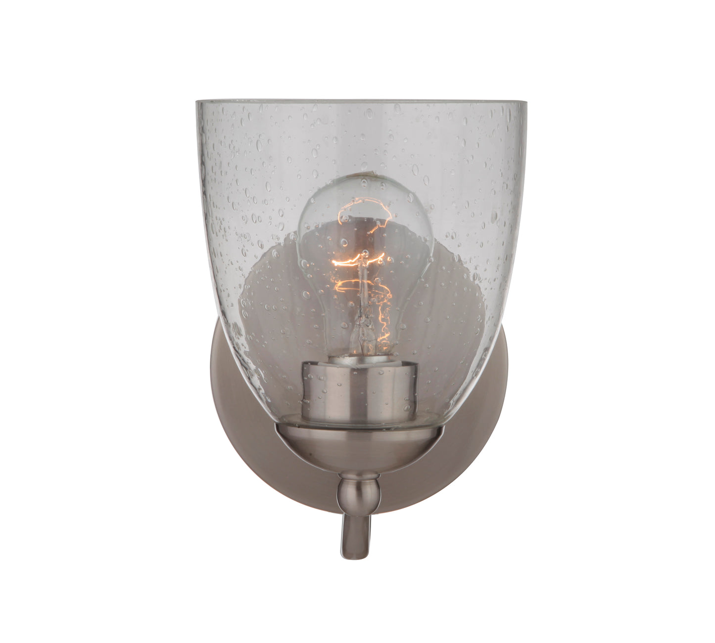 19906BNK1 - Hillridge 1 Light 9.5" High Wall Sconce - Brushed Nickel