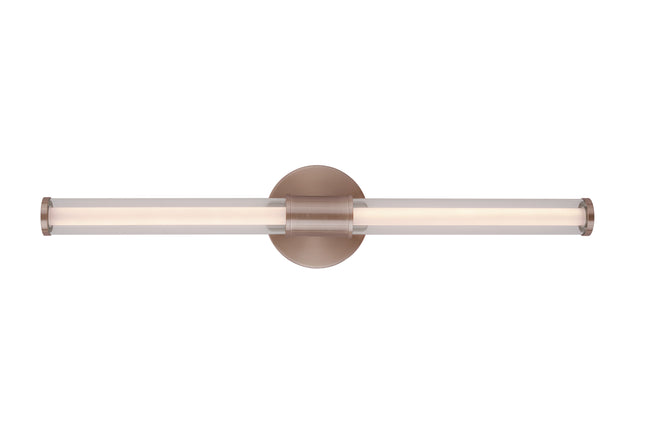 20224BNK-LED - Contrast 1 Light 24" Wide LED Vanity Light - Brushed Nickel