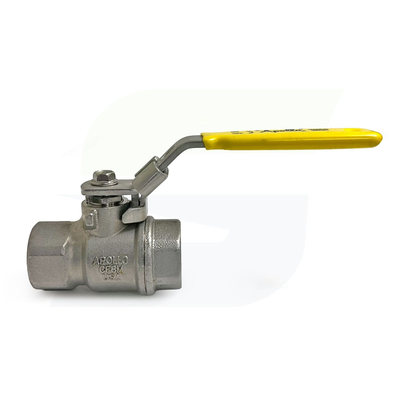 76F10301A - 1/2" Stainless Steel Two-Piece Ball Valve - FNPT x FNPT