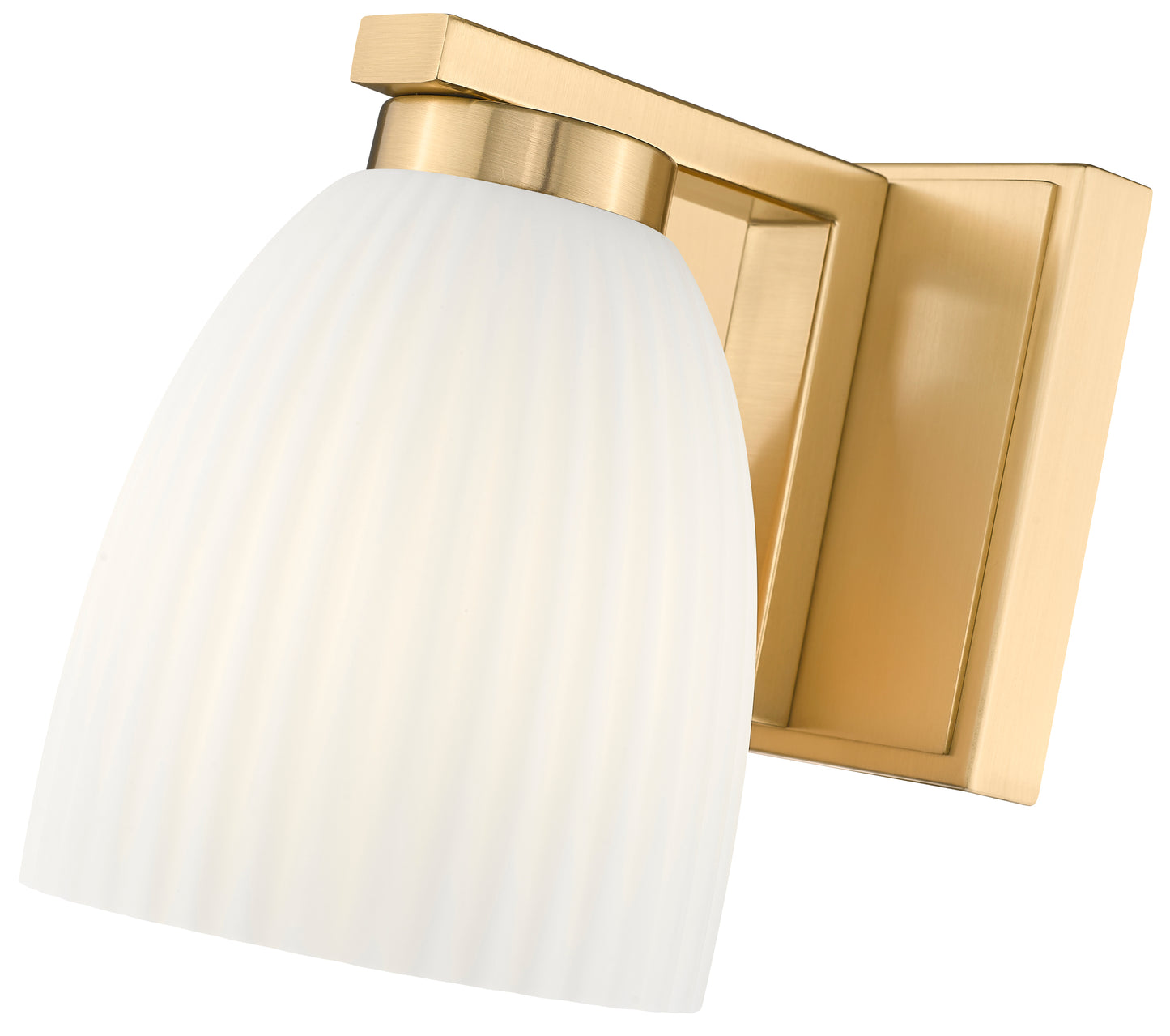 7518-1S-MGLD - Naya 1 Light Wall 6" Sconce - Modern Gold
